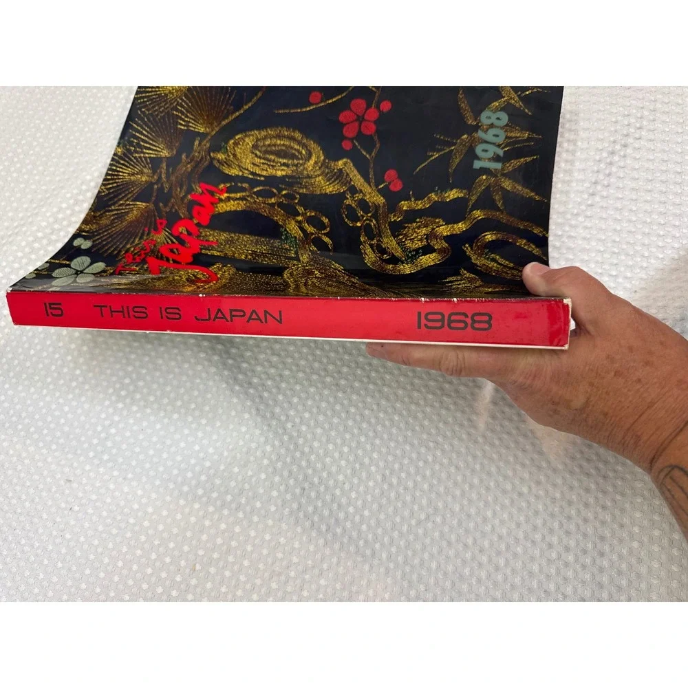 Asahi Shimbun This Is Japan 1968 No 15 Vintage Book And Slip Cover